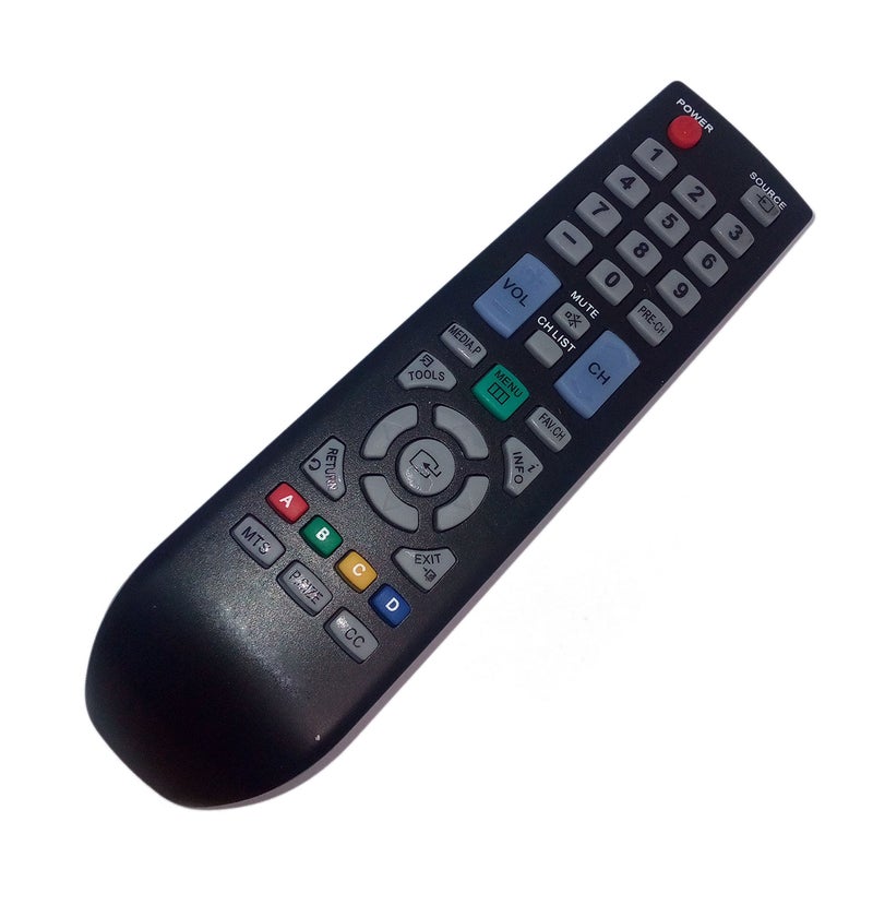 JustFine Replaced Remote Control Compatible for Samsung PN51D530A PN59D530 LT27A300ND UN22D5003BF UN26D4003BDXZA UN32D4003BFXZA Plasma LED TV - Image 1
